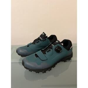 PEARL iZUMi X-Alp Summit Mountain Bike Shoes Women's 9 41 hike clip vibram green